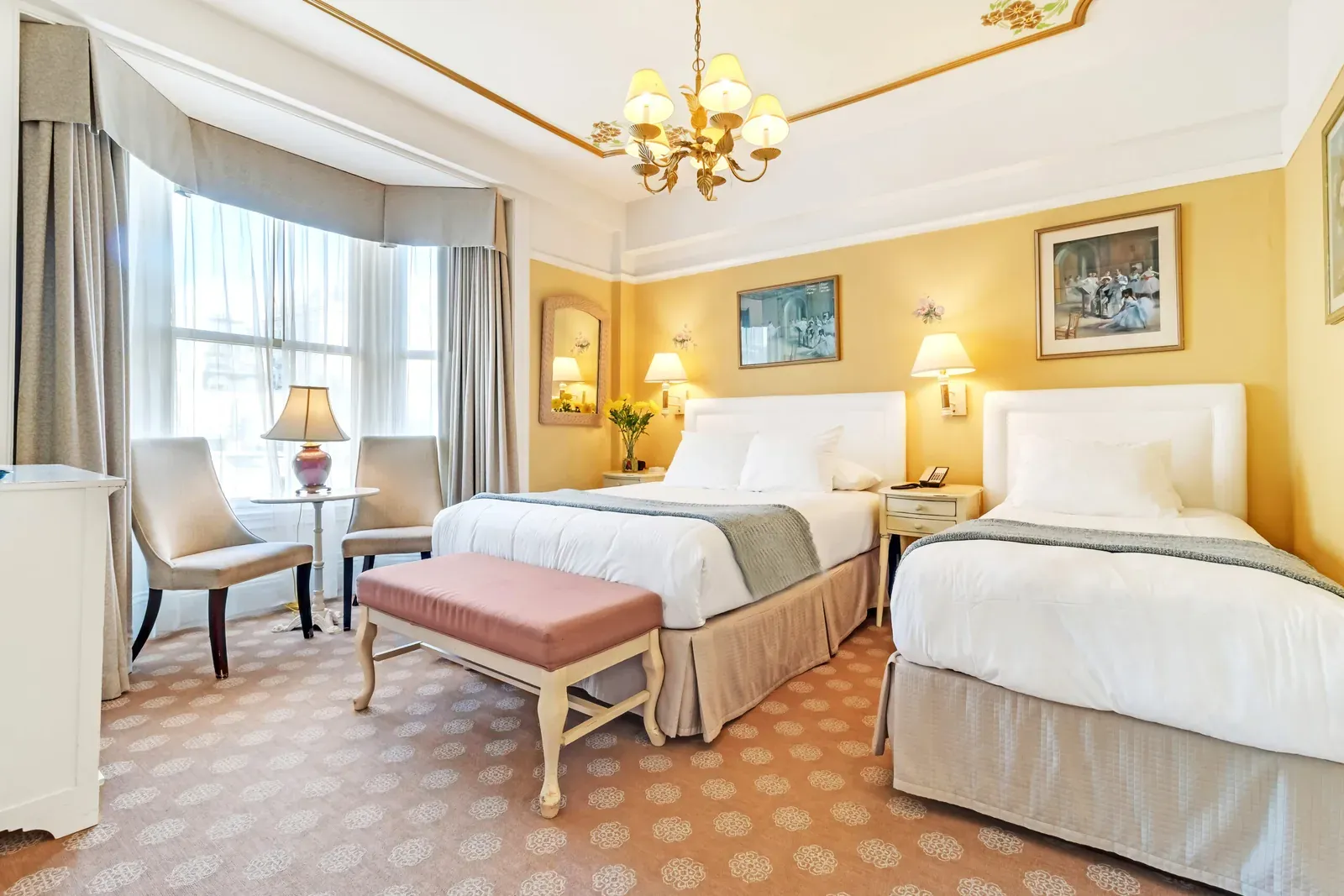 The Triple Room at the Cornell Hotel de France